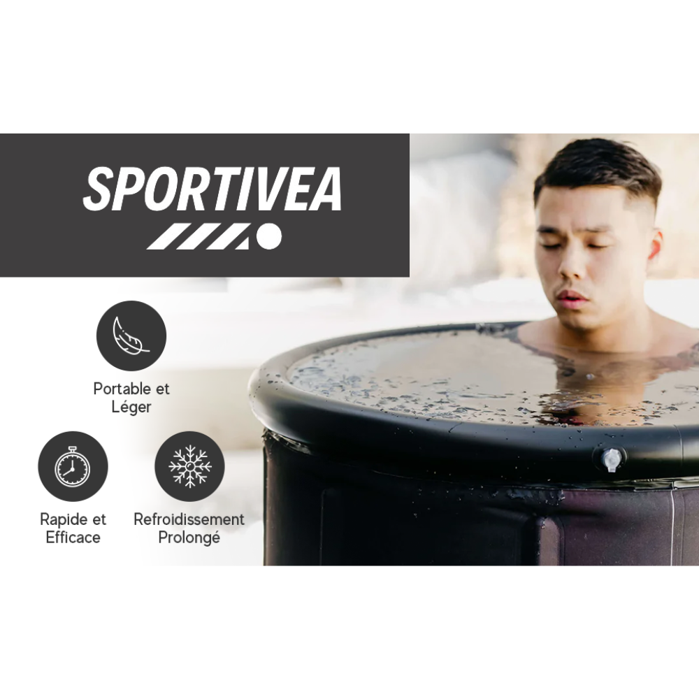 Bain de Cryothérapie Sportivea