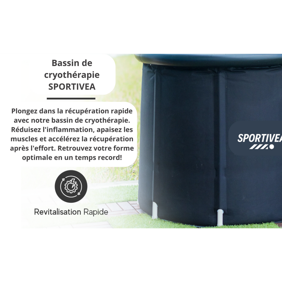 bassin de glace sportivea: accélération Optimale de la Récupération