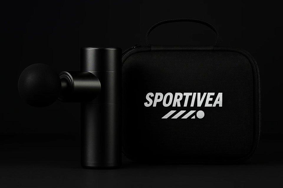 Pistolet de massage Sportivea avec mallette de transport – récupération musculaire